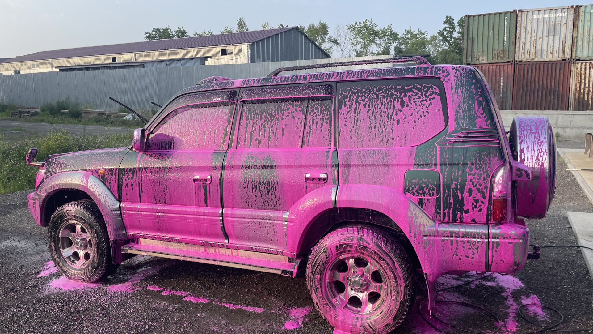 Toyota Land Cruiser Prado 90-series 3.4 бензиновый 1999 | на DRIVE2