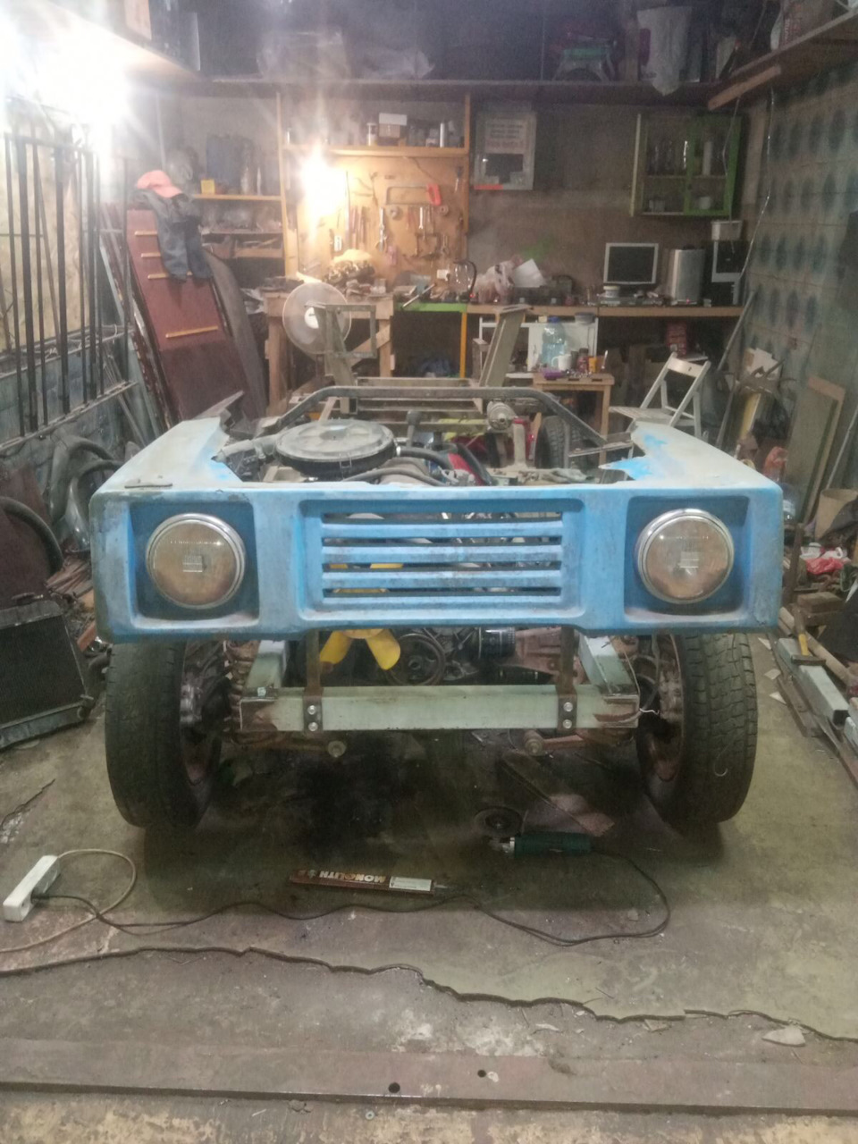 День 36-42.Обварка, примерка оперения передка и проводка. — Автокам ...