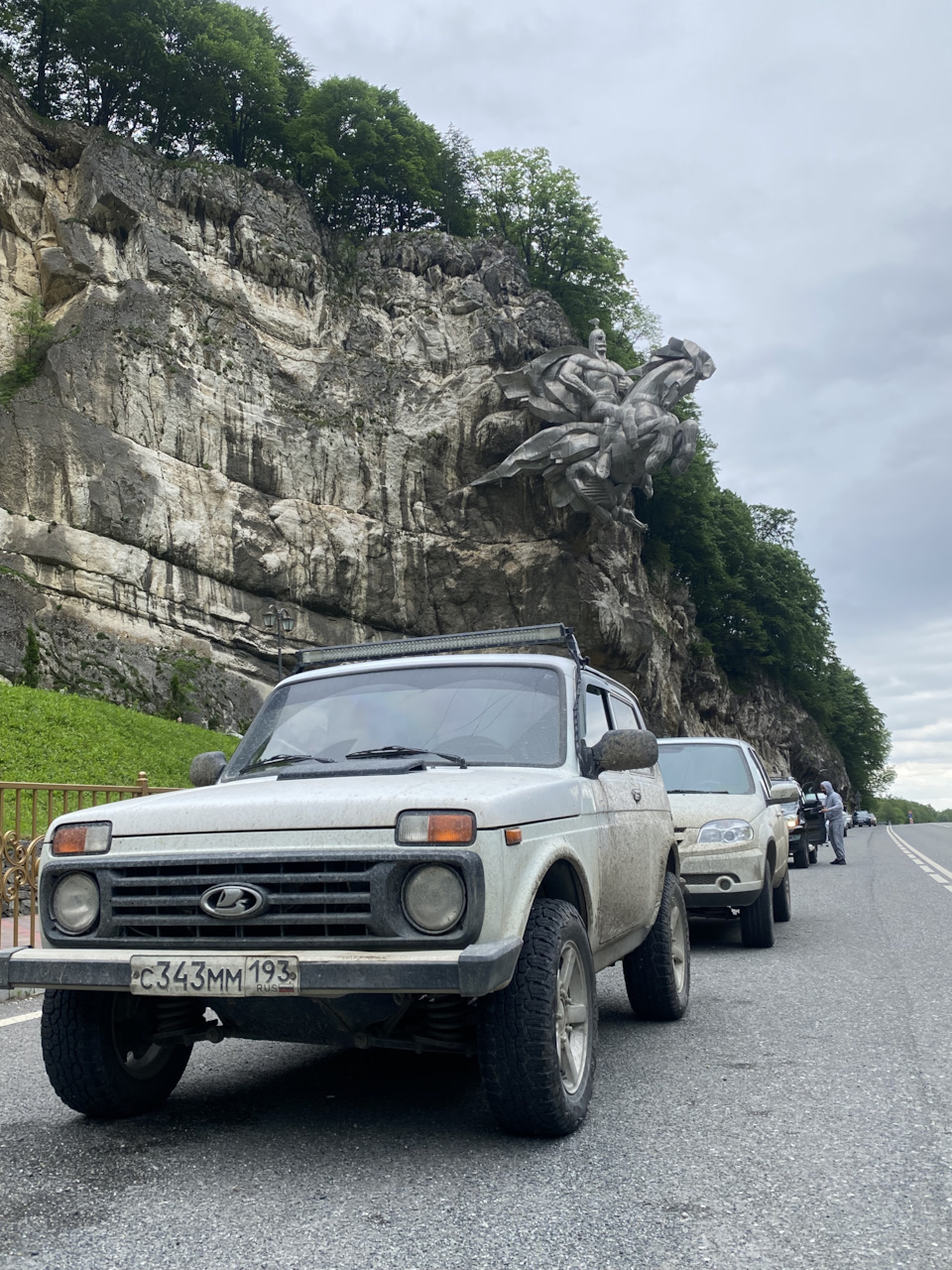 Северная Осетия заключительная часть № 3. Цей, еда, дороги — Lada 4x4 3D,  1,7 л, 2008 года | путешествие | DRIVE2