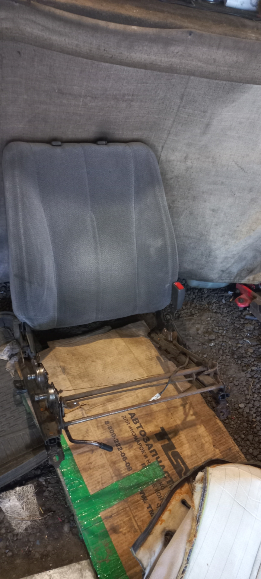 64 — установка обогрева сидений — Toyota Vista (30), 0,5 л, 1993 года ...