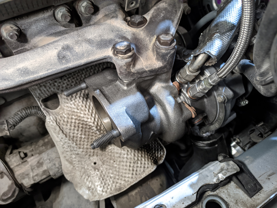 Установка картриджа от BEX мотора — Volkswagen Passat B5, 1,8 л, 2004 ...