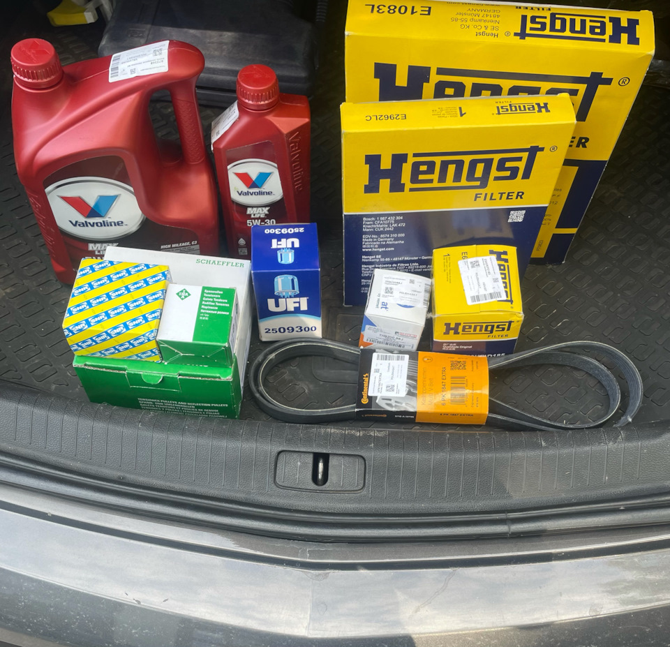 ТО-233, замена вспомогательного ремня и термостата — Opel Insignia (1G ...