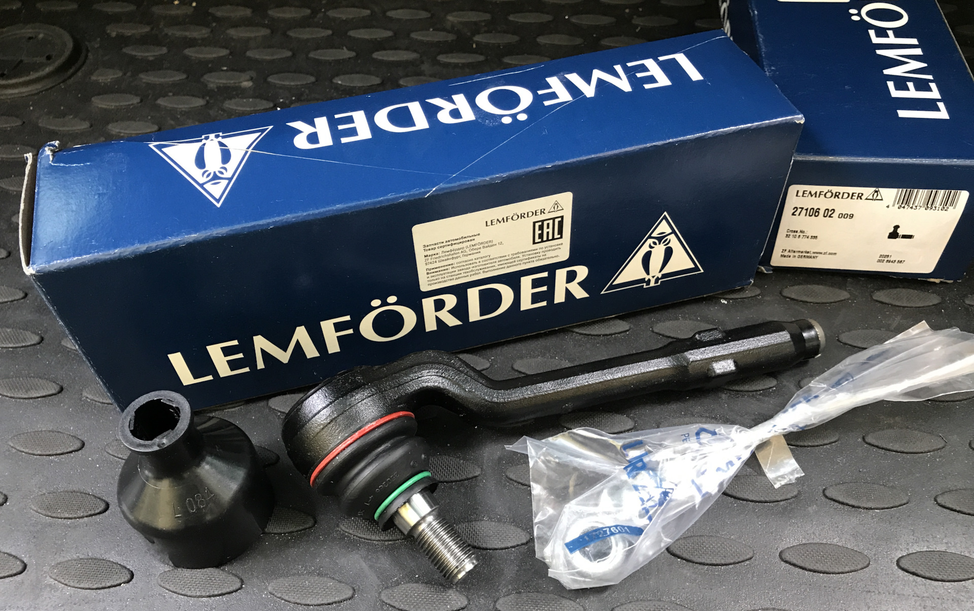 #34 Замена рулевых наконечников, пыльников рулевой рейки, сальника ...