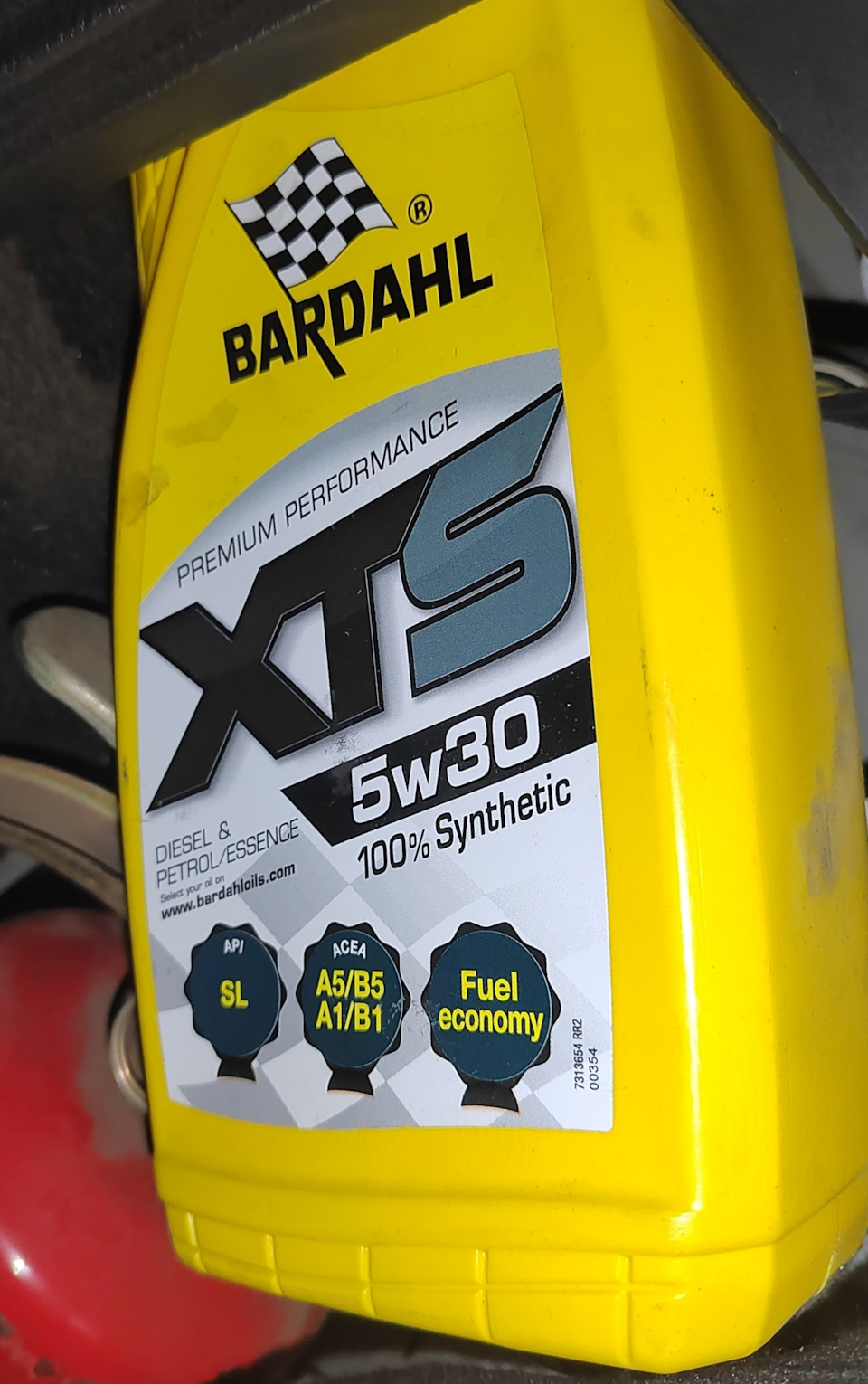 Масло в двигатель — Land Rover Discovery III, 2,7 л, 2006 года