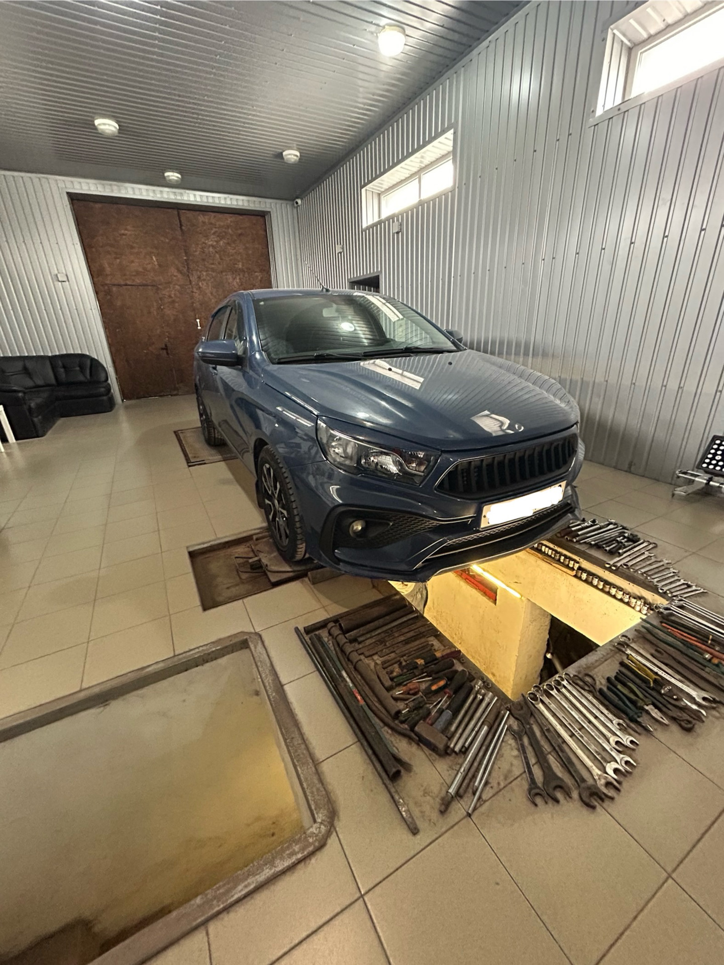 #23 очередная замена масла и попытка сделать сход-развал — Lada Vesta ...