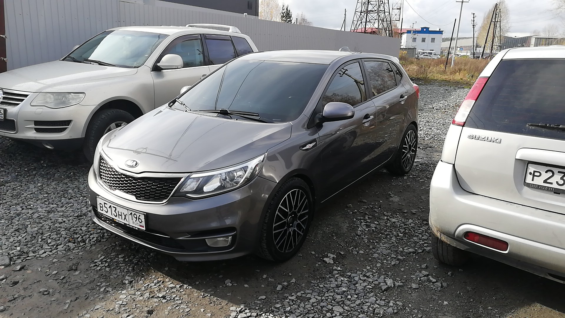 Колеса на лето. — KIA Rio 5-door (3G), 1,6 л, 2017 года | стайлинг | DRIVE2