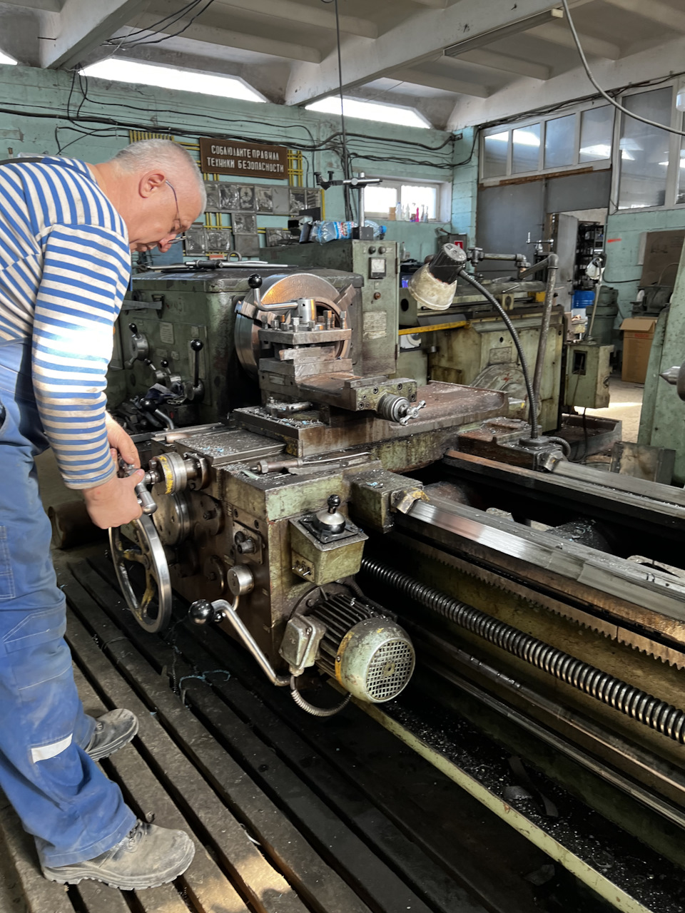 Проточка тормозных барабанов — Lada Гранта, 1,6 л, 2017 года | своими ...