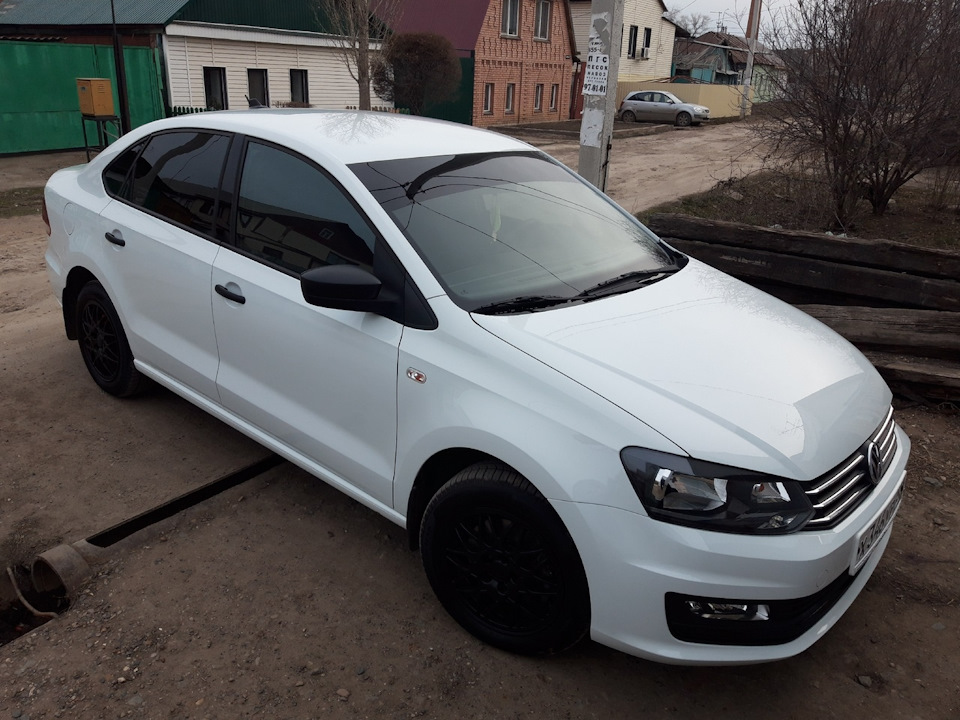 Переход на летние колеса BBS. — Volkswagen Polo Sedan, 1,6 л, 2019 года ...