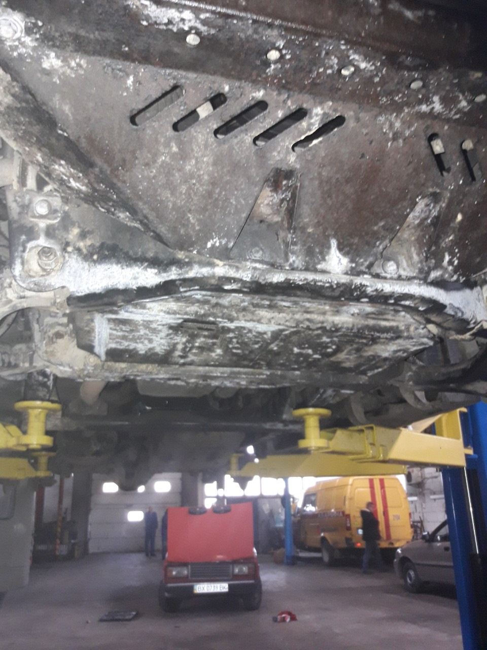 Защита рамы от коррозии. — SsangYong Rexton (2G), 2,7 л, 2007 года ...