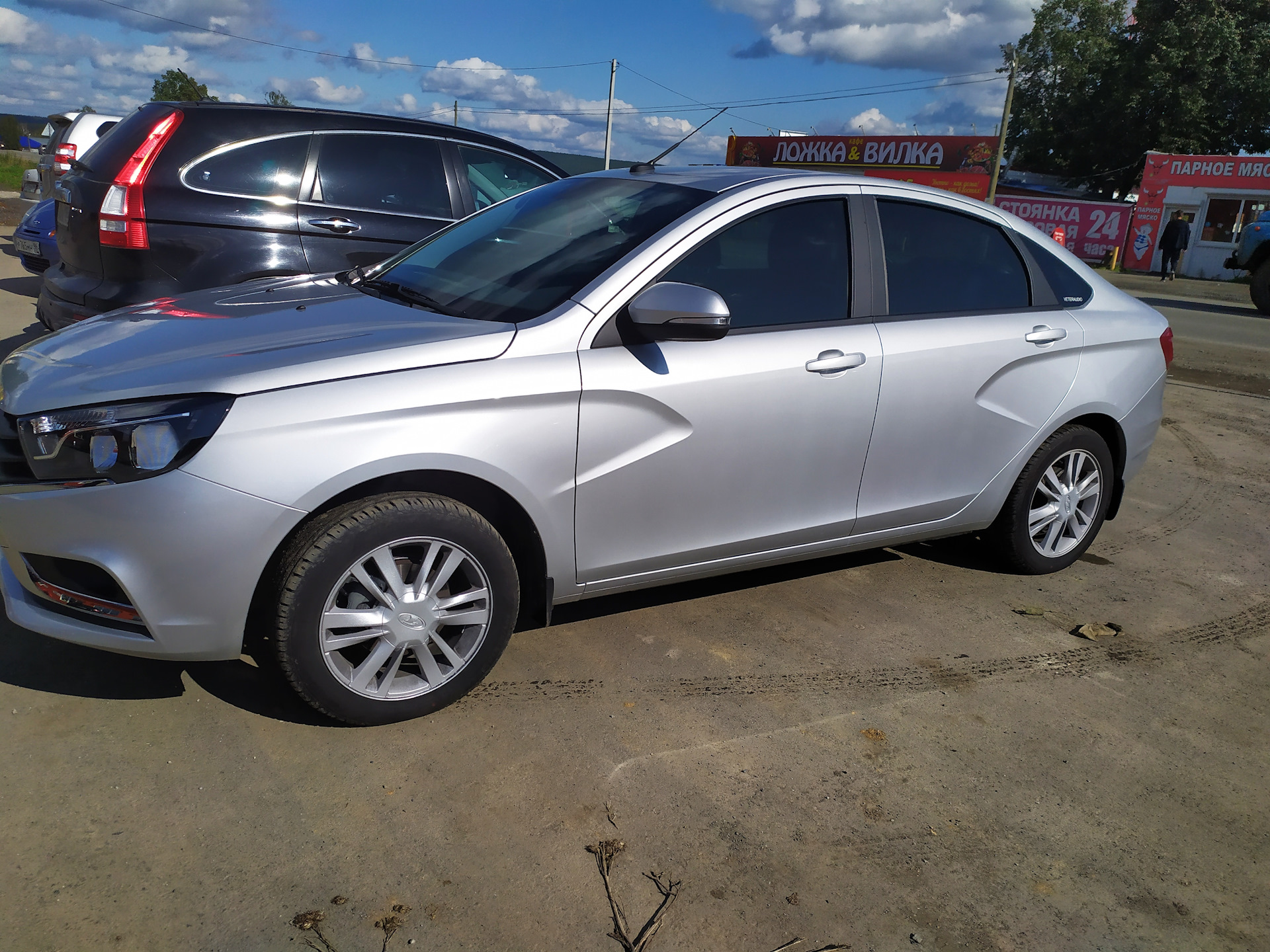 Тонировка 35% Lumar — Lada Vesta, 1,8 л, 2019 года | стайлинг | DRIVE2