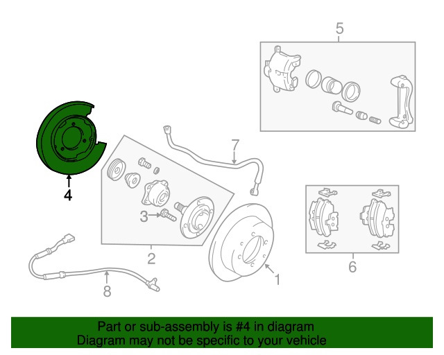 5825138000 Защитный кожух тормозного механизма KIA HYUNDAI | Запчасти ...