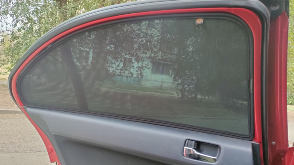 Каркасные автошторки на магнитах ТРОКОТ STANDART — Mitsubishi Lancer X ...