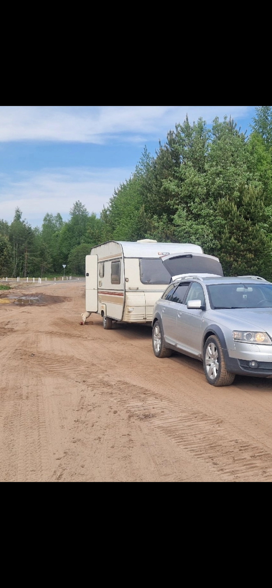 Выходные — Audi A6 Allroad quattro (C6), 3,1 л, 2007 года | путешествие |  DRIVE2