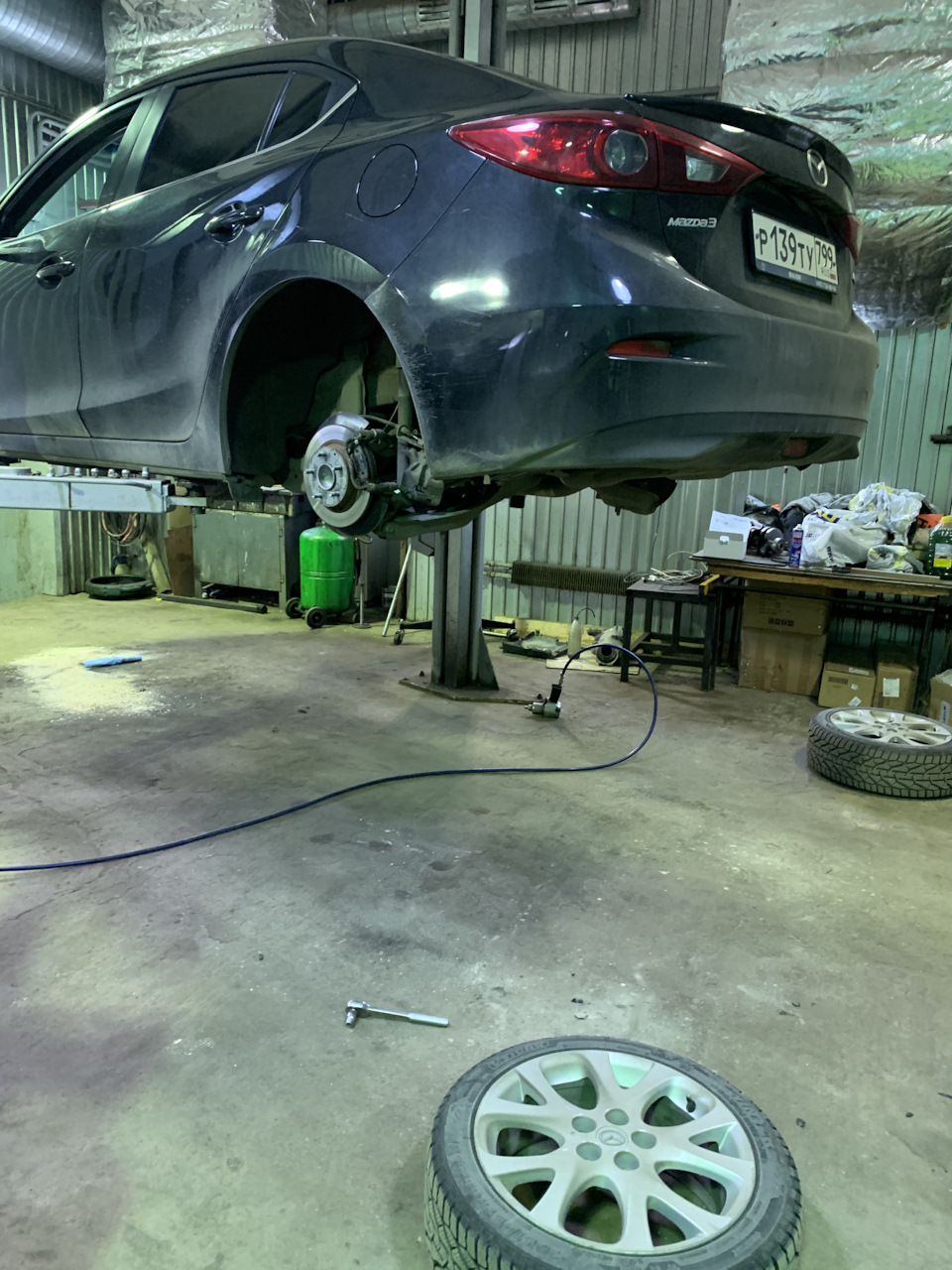 Надоедливый скрип. — Mazda 3 (3G) BM, 1,5 л, 2014 года | своими руками ...