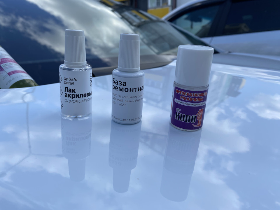 Подбор краски для Ford Mondeo 5, удаление сколов, очистка от рыжих ...