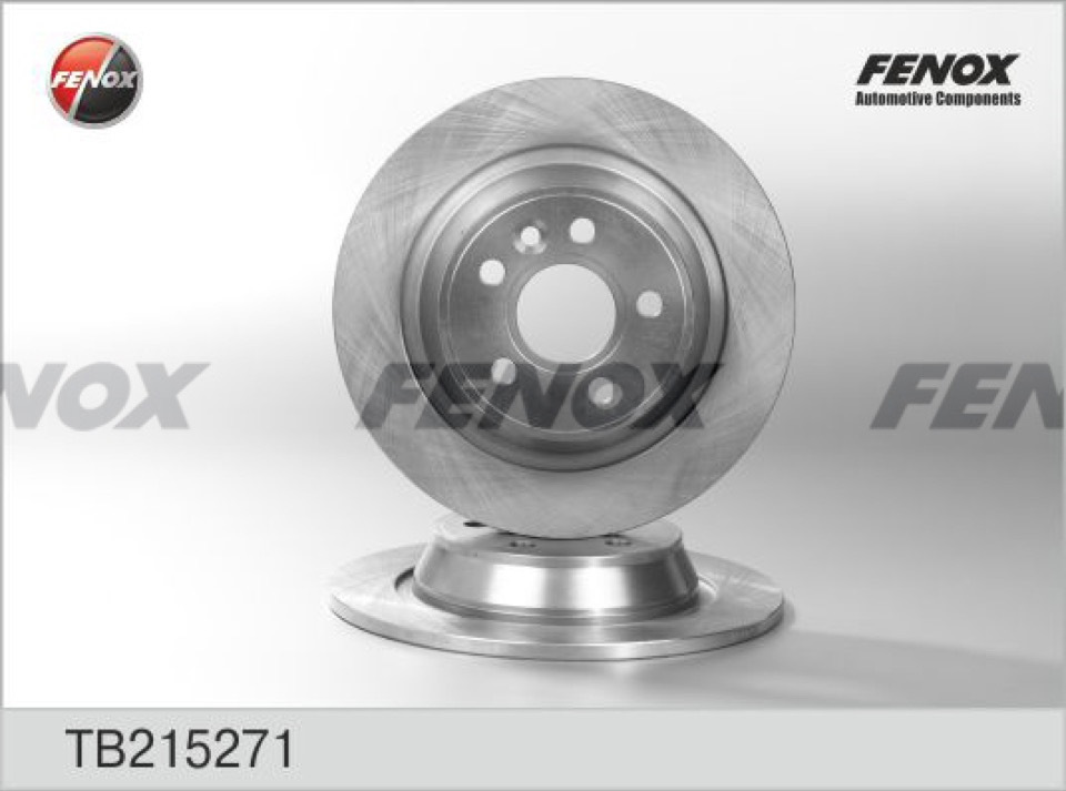 TB215271 Диск тормозной FENOX | Запчасти на DRIVE2