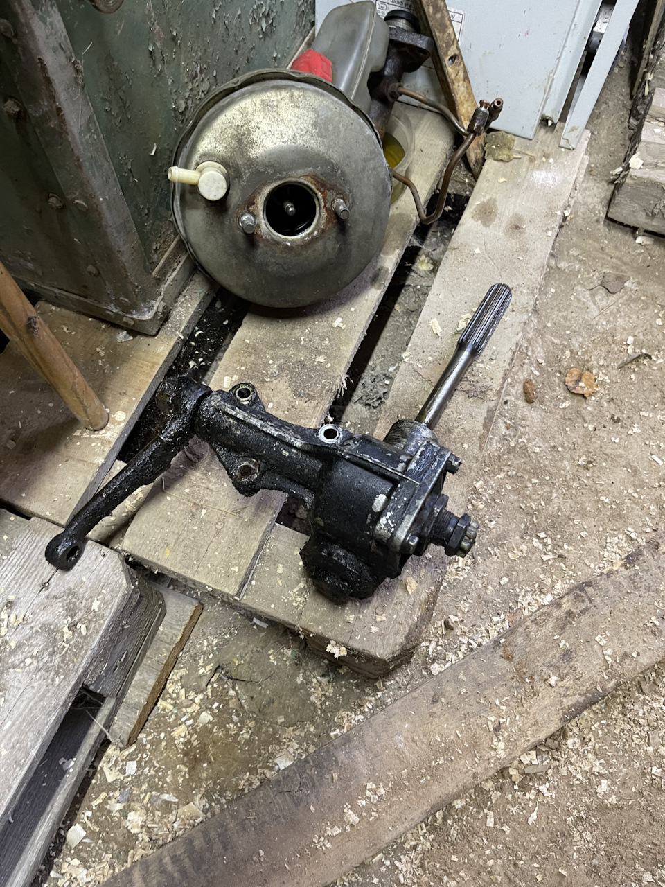 Замена рулевого редуктора — ИЖ Москвич 412, 1,5 л, 1993 года | плановое ...