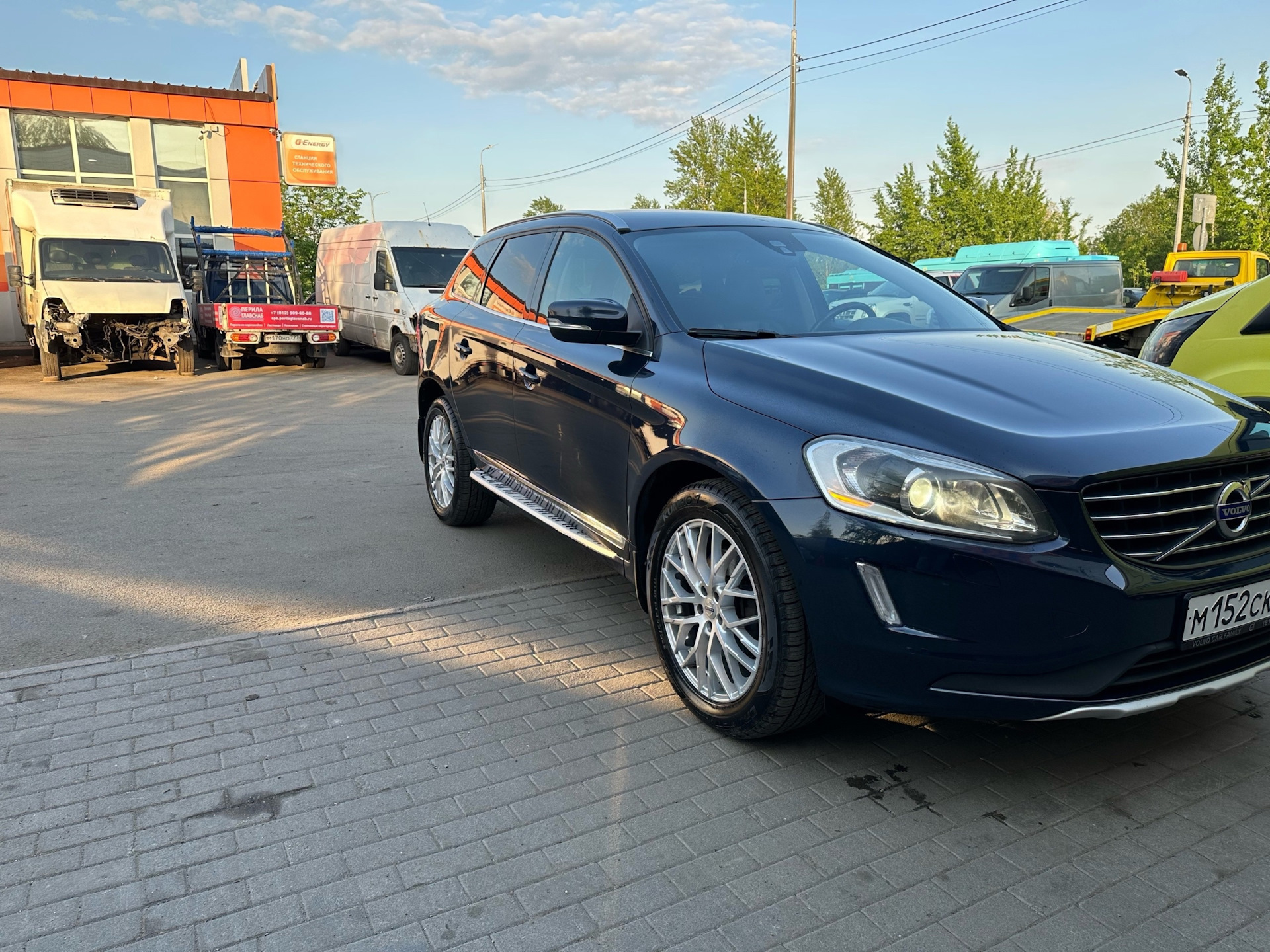 ЛКП и пороги — Volvo XC60 (1G), 2,4 л, 2014 года | кузовной ремонт | DRIVE2