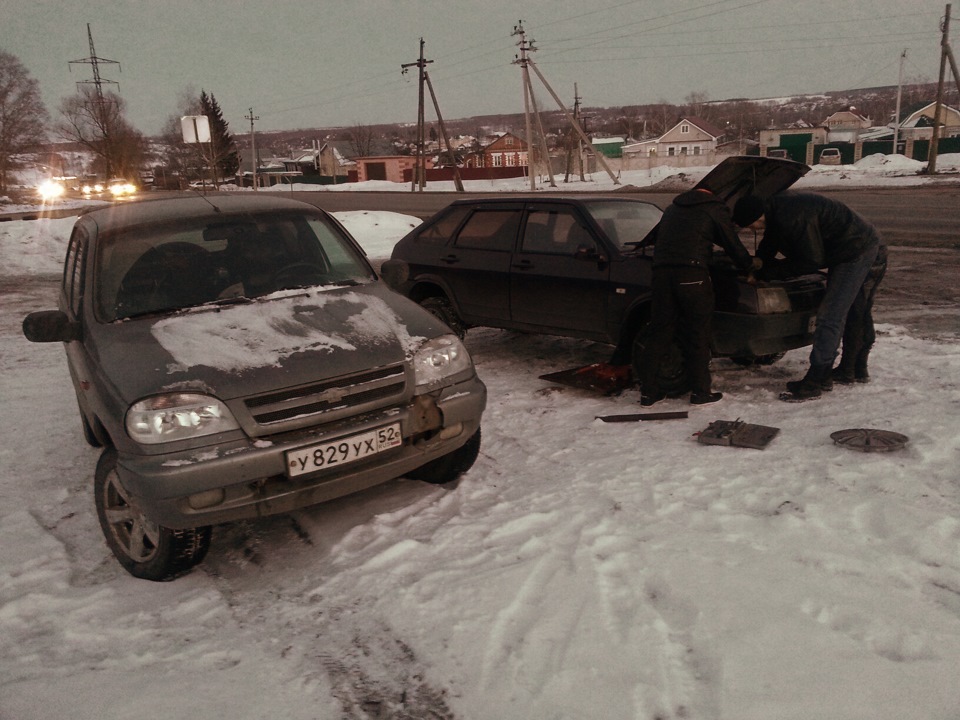 Замена ГРМ на девятке — Chevrolet Niva, 1,7 л, 2007 года | помощь на ...