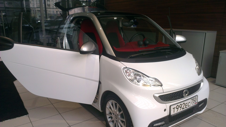 фотки уже нашего малыша) — Smart fortwo (2G), 1 л, 2013 года ...