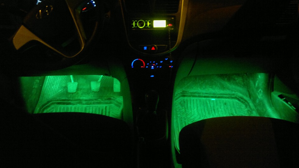 Подключение подсветки ног и багажника в Chevrolett Lacetti и Hynday ...