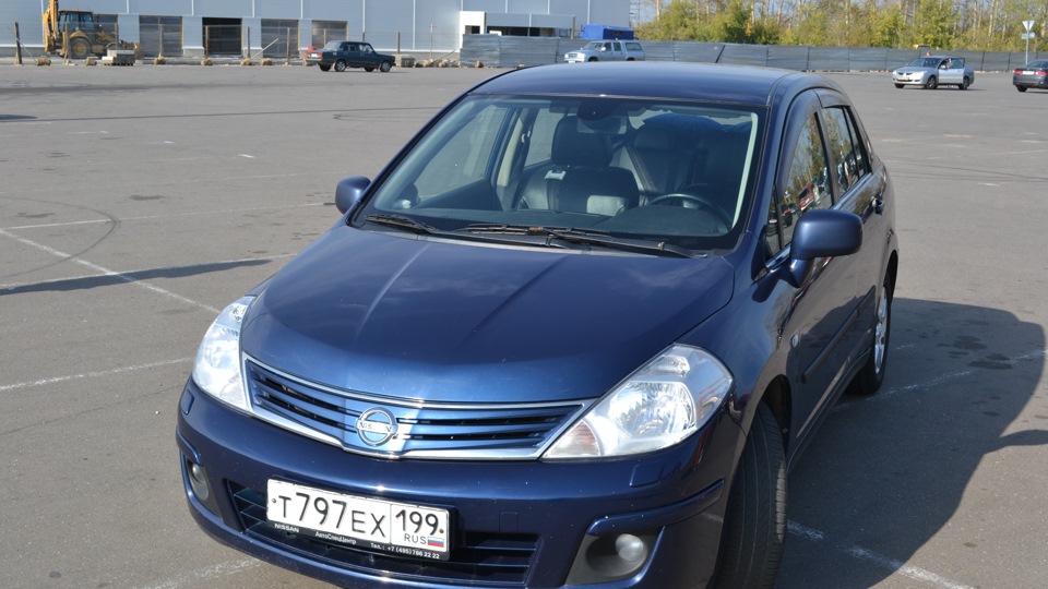 Тиида боится перегрева! — Nissan Tiida (1G), 1,8 л., 2008 года ...