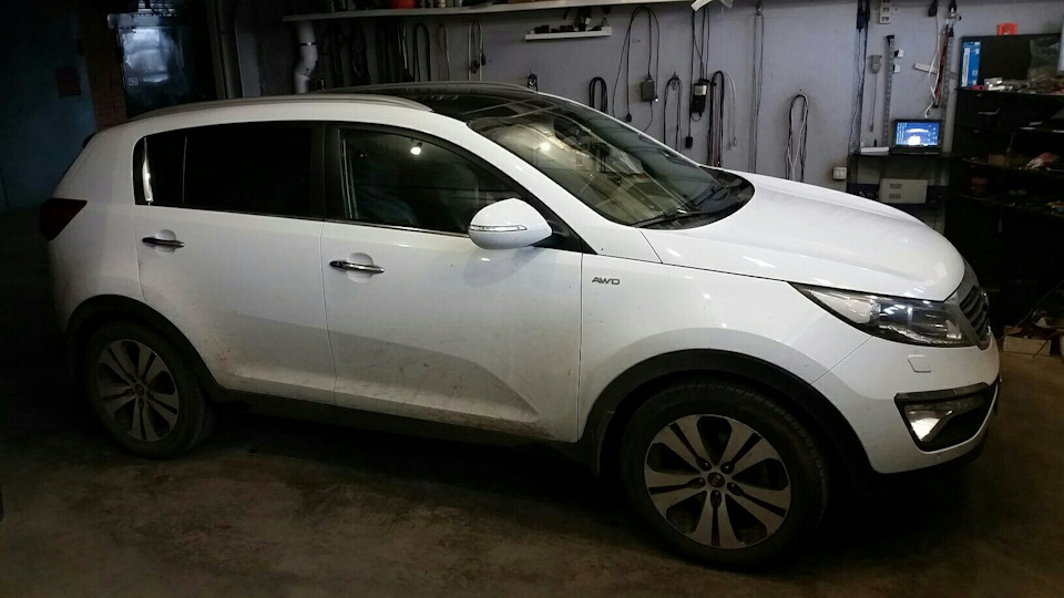 Киа Спортейдж — увеличение мощности — "ПРО ЧИП" на DRIVE2