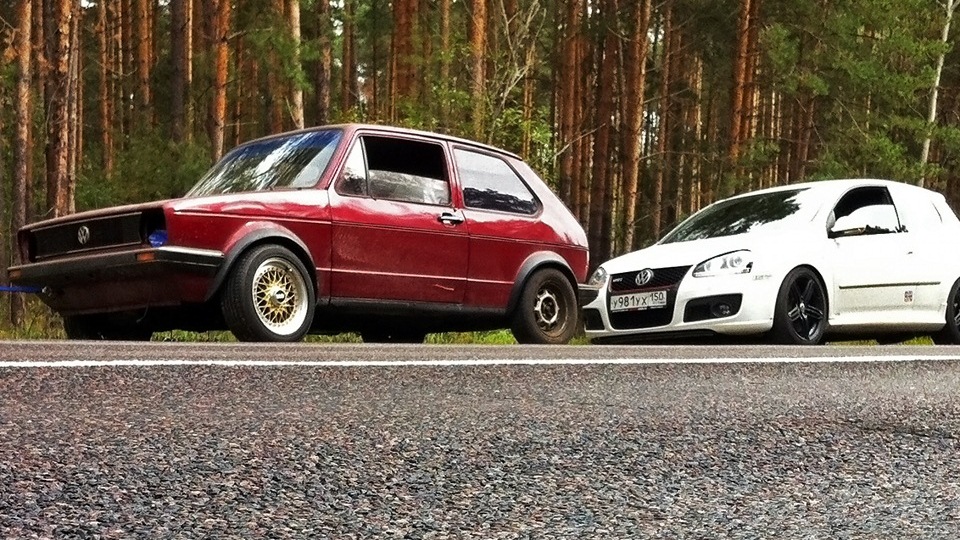 Volkswagen Golf будет гонка :)