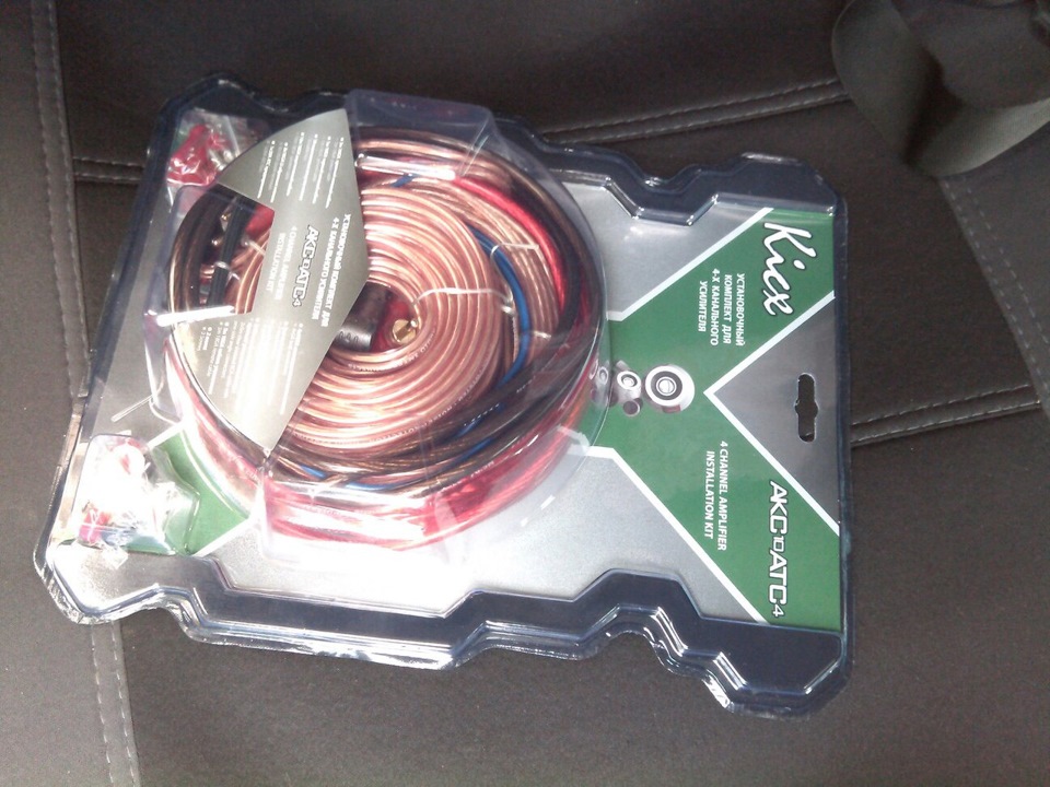 Установка усилителя и сабвуфера Blaupunkt::::/// — Lada 21124, 1,6 л ...