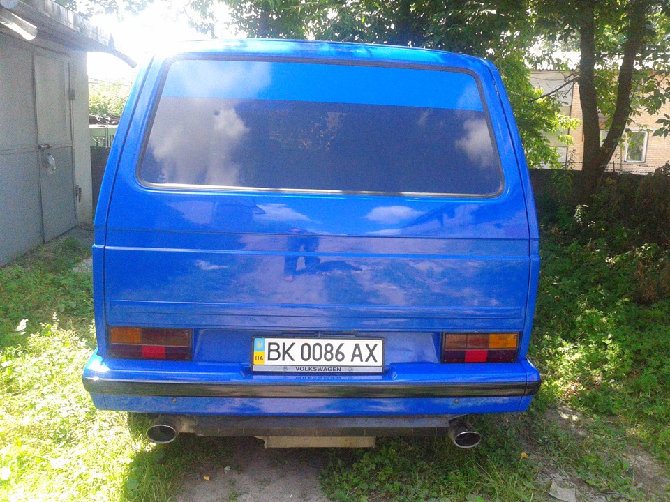 бампер — Volkswagen Transporter T3, 1,8 л, 1989 года | тюнинг | DRIVE2