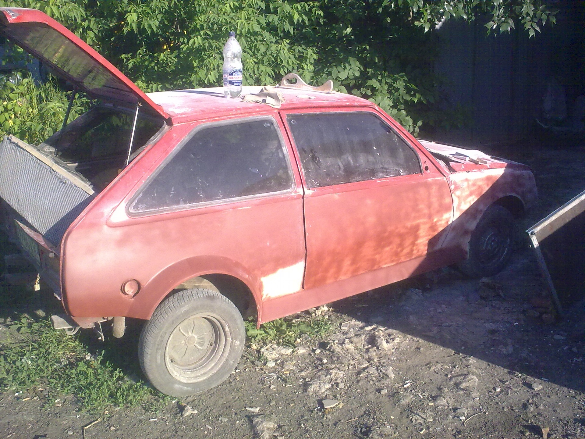 все шпаклюем — ЗАЗ 1102, 1,3 л, 1993 года | кузовной ремонт | DRIVE2