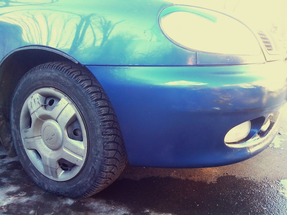 Два снаряда в одну и ту же…или как мне опять притерли бампер…=( — ЗАЗ ...