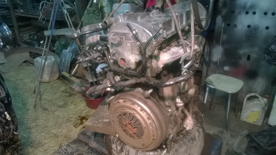 замена коренных и шатунных вкладышей (2 этап) — Volkswagen Golf Mk4, 1 ...