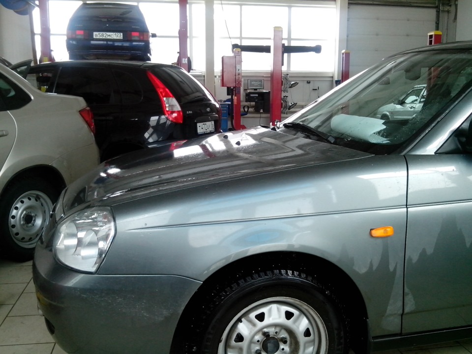 Замена ИКЗ по гарантии — Lada Приора седан, 1,6 л, 2011 года | визит на ...