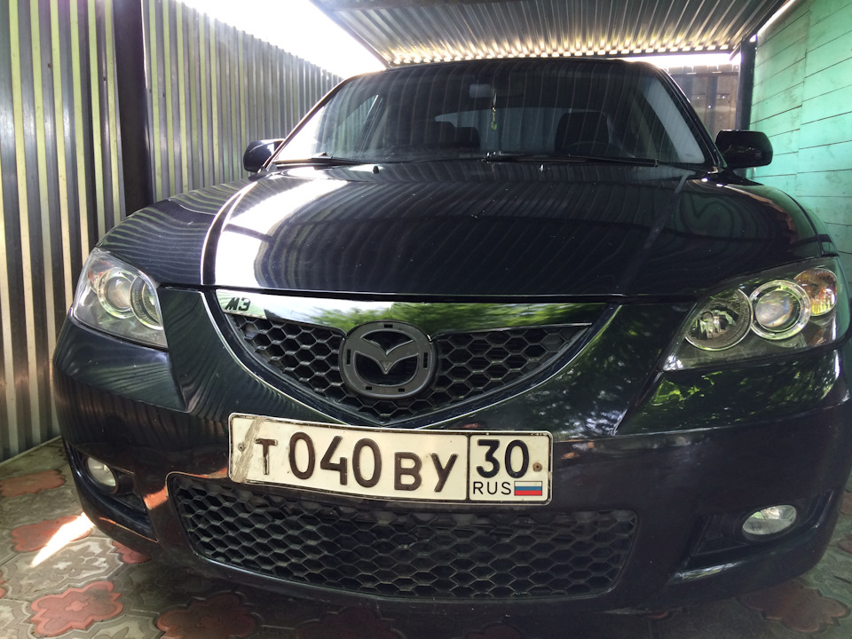 Совсем уж мелочь, которая однако мозолила глаза — Mazda 3 (1G) BK, 2 л ...