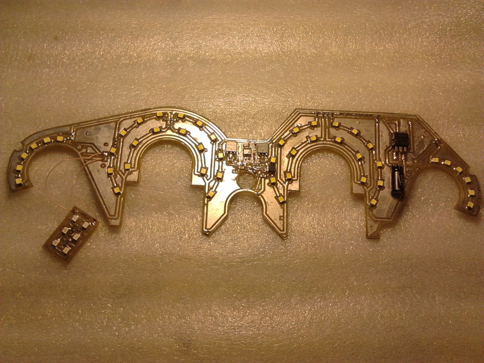 Пересвет приборки VDO 2115 — DRIVE2