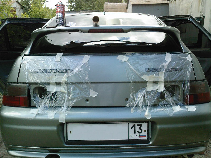 Подкраска сколов и местной ржави — Lada 21124, 1,6 л, 2006 года ...