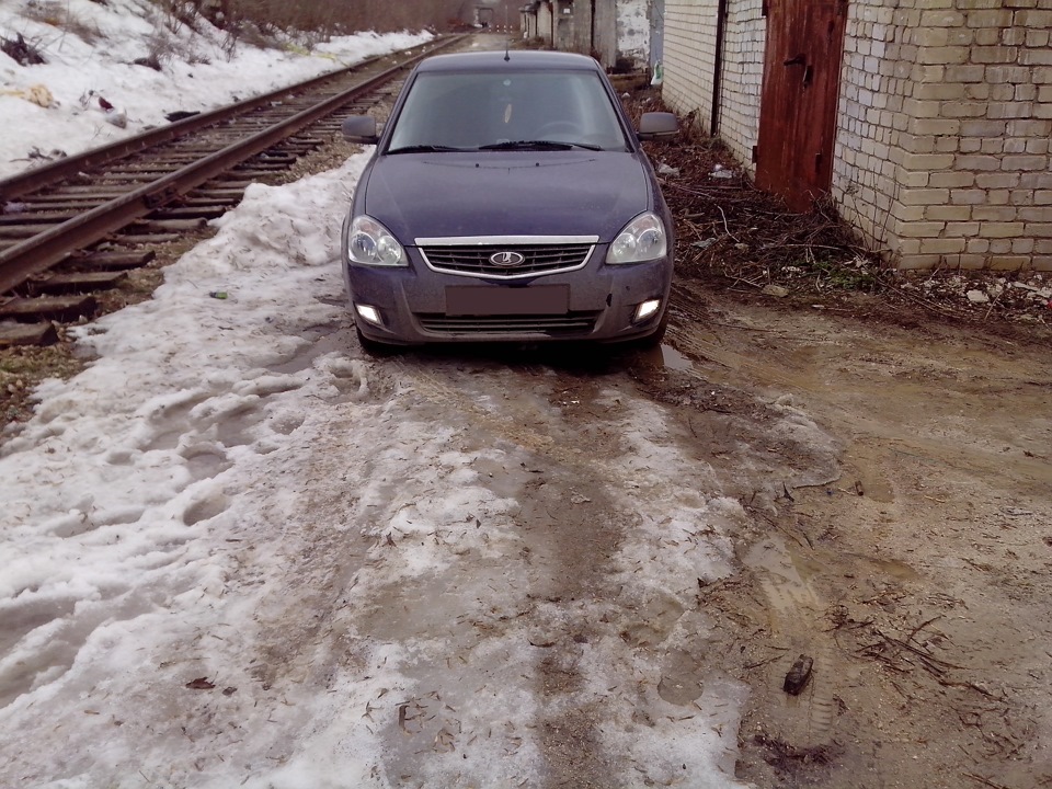 Эпопея с белым свечением лампочки в птф — Lada Приора хэтчбек, 1,6 л ...