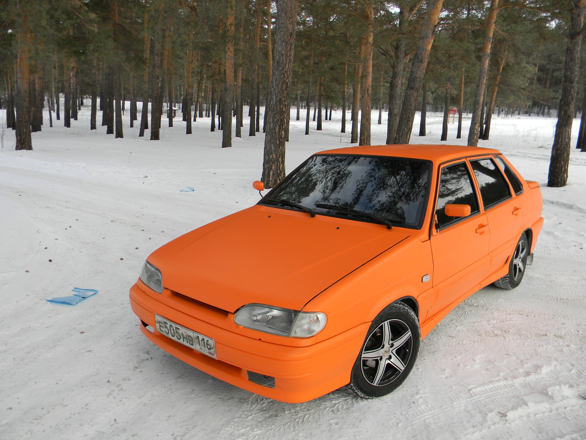 Фотосессия Лада 2115 orange — DRIVE2