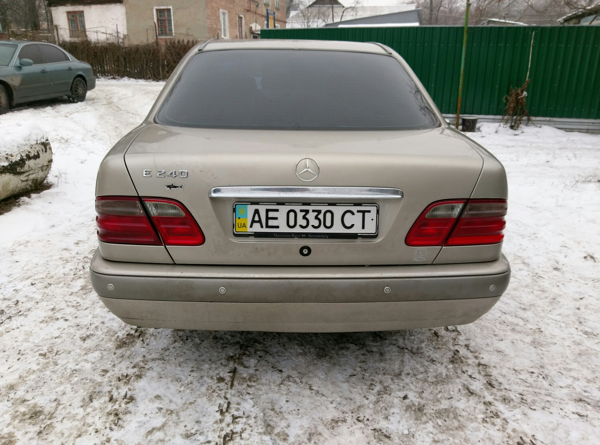 w210 сзади