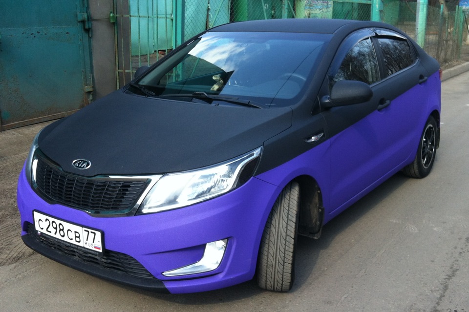 Kia Rio 3 синяя