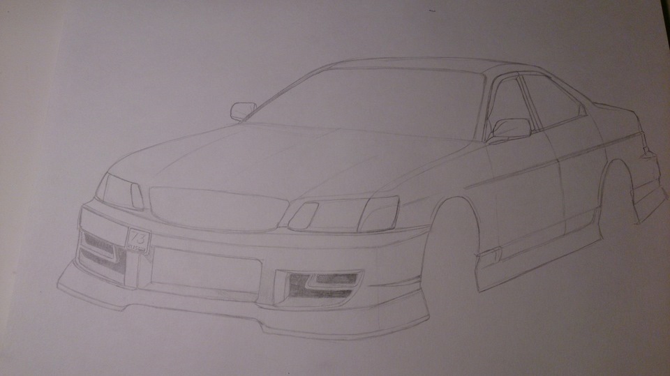 Nissan laurel c33 рисунок