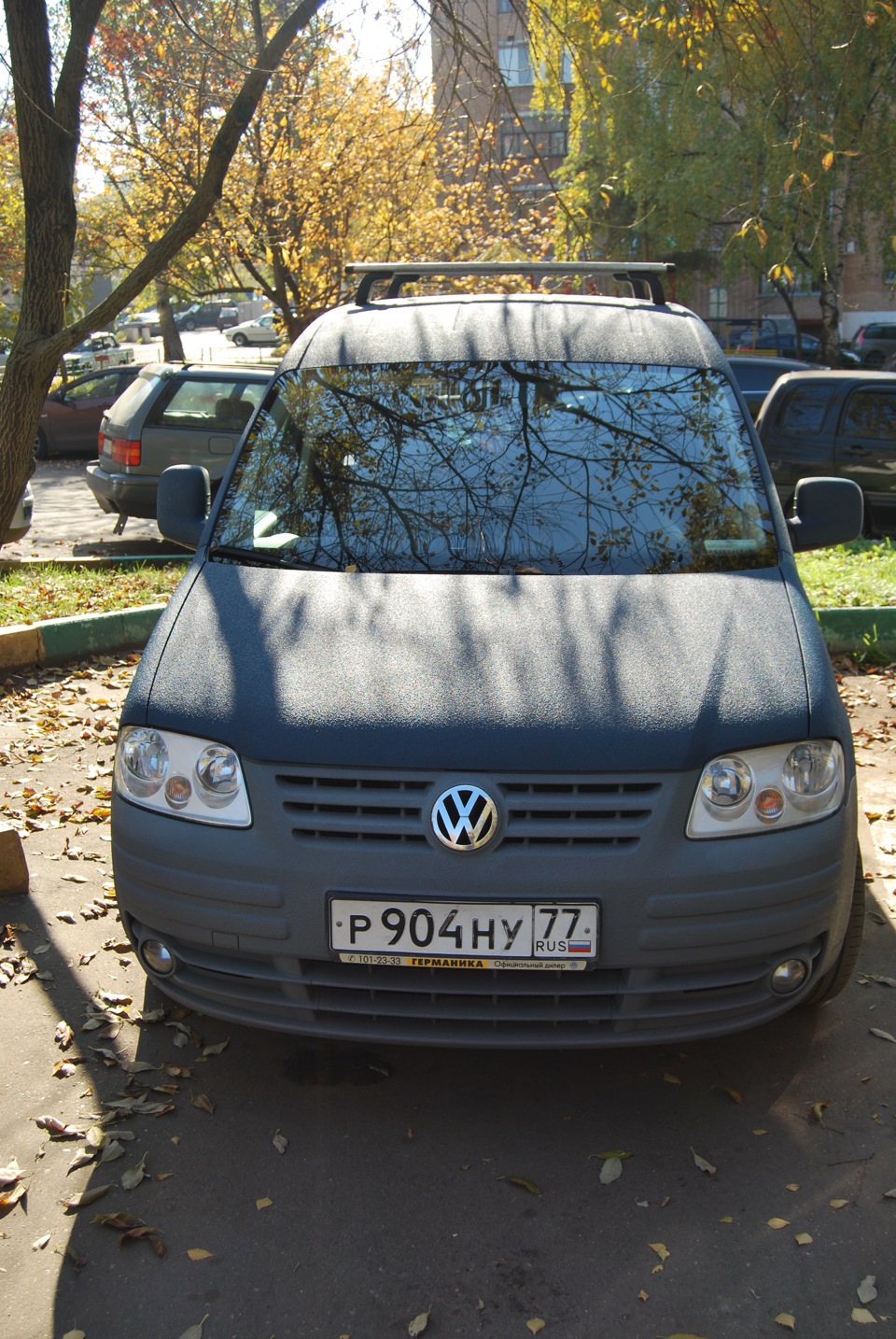 Синий динозавр RAPTOR — Volkswagen Caddy (3G), 2 л, 2006 года | кузовной  ремонт | DRIVE2