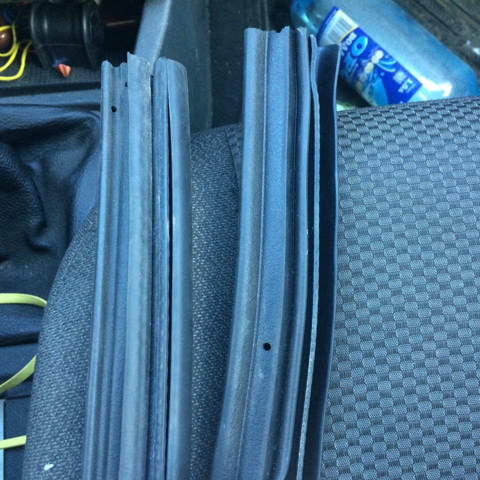 Часть 1 Уплотнители дверей "Балаково" — Lada Приора седан, 1,6 л, 2011 ...