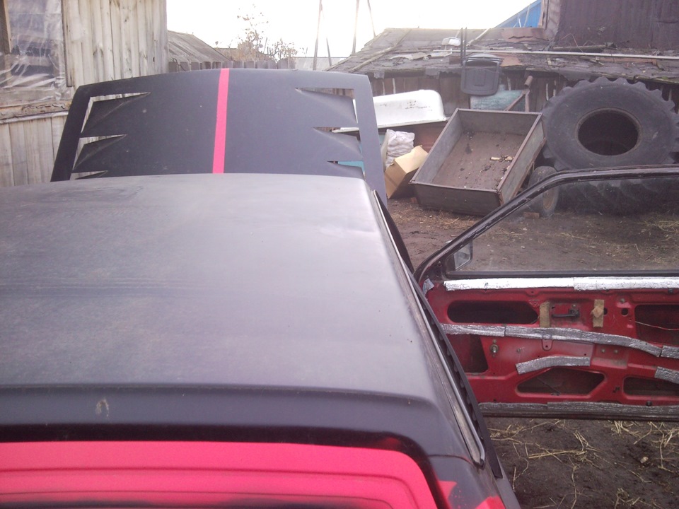 Вмятина на крыше — Lada 2108, 1,3 л, 1989 года | наблюдение | DRIVE2