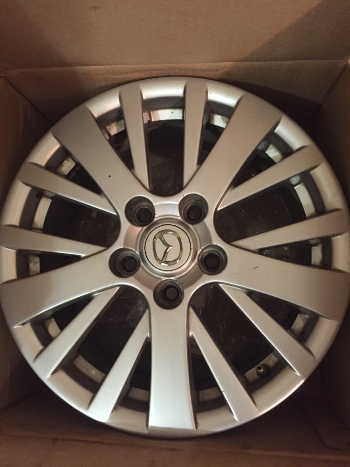 диски — Mazda 3 (1G) BK, 1,6 л, 2007 года | колёсные диски | DRIVE2