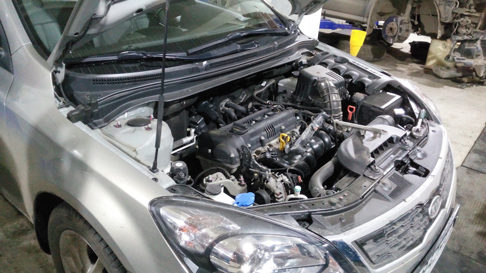 kia ceed когда менять свечи