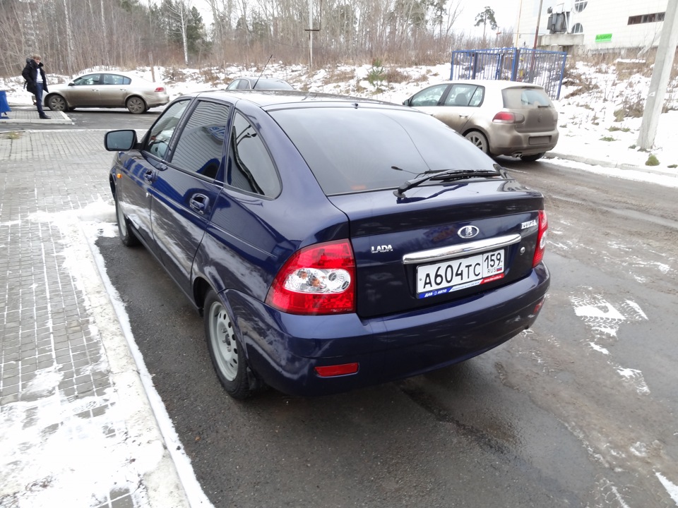 Тонировка — Lada Приора хэтчбек, 1,6 л, 2011 года | стайлинг | DRIVE2