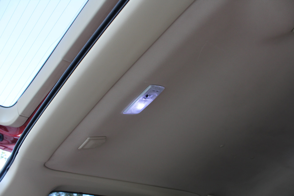 5. Замена штатного салонного освещения на светодиодное — Subaru ...