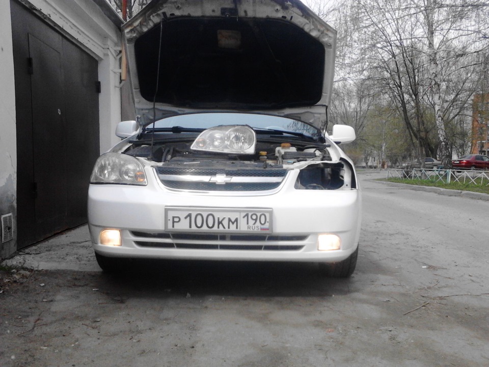 35w в туманки( переделка) — Chevrolet Lacetti SW, 1,6 л, 2011 года ...